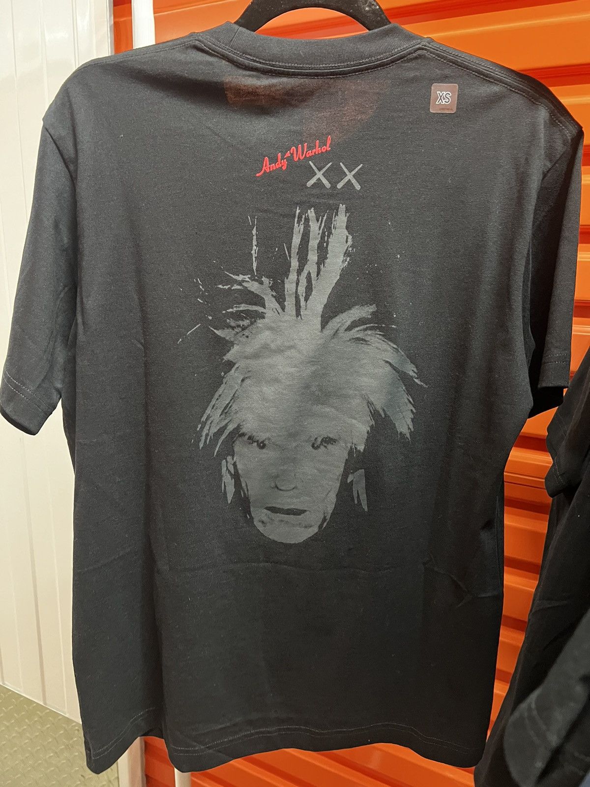 Andy Warhol × Kaws × Uniqlo Kaws Andy Warhol Uniqlo Black XX Face Tshirt Size CS Size US XS / EU 42 / 0 - 4 Thumbnail