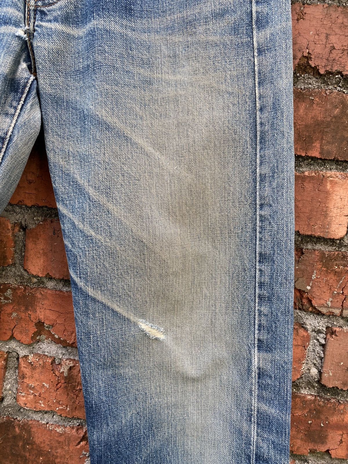 Levi's Vintage Clothing W29x29.5 Vintage levi's 502xx redline distressed Size US 29 - 4 Thumbnail