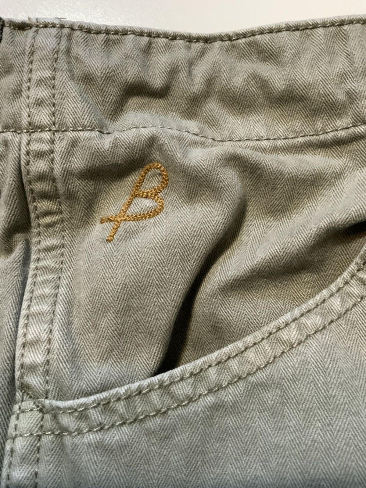 Other Birdwell Beach Britches HBT Herringbone Button Fly Pants Size US 31 - 11 Thumbnail