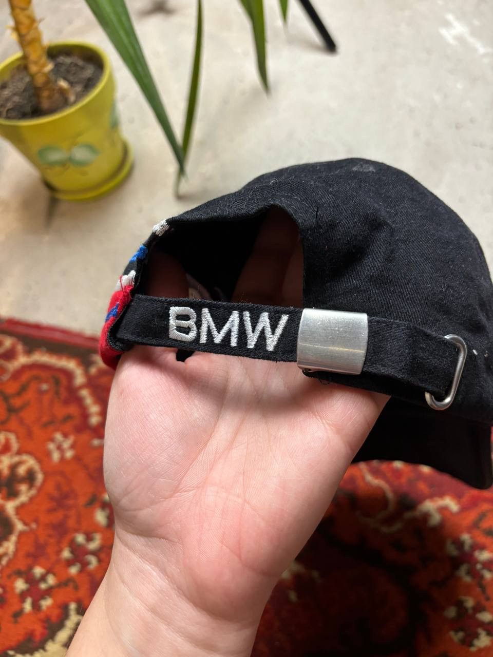 BMW × Vintage Vintage Y2K BMW Racing Embroidered Logo Cap Size ONE SIZE - 4 Thumbnail