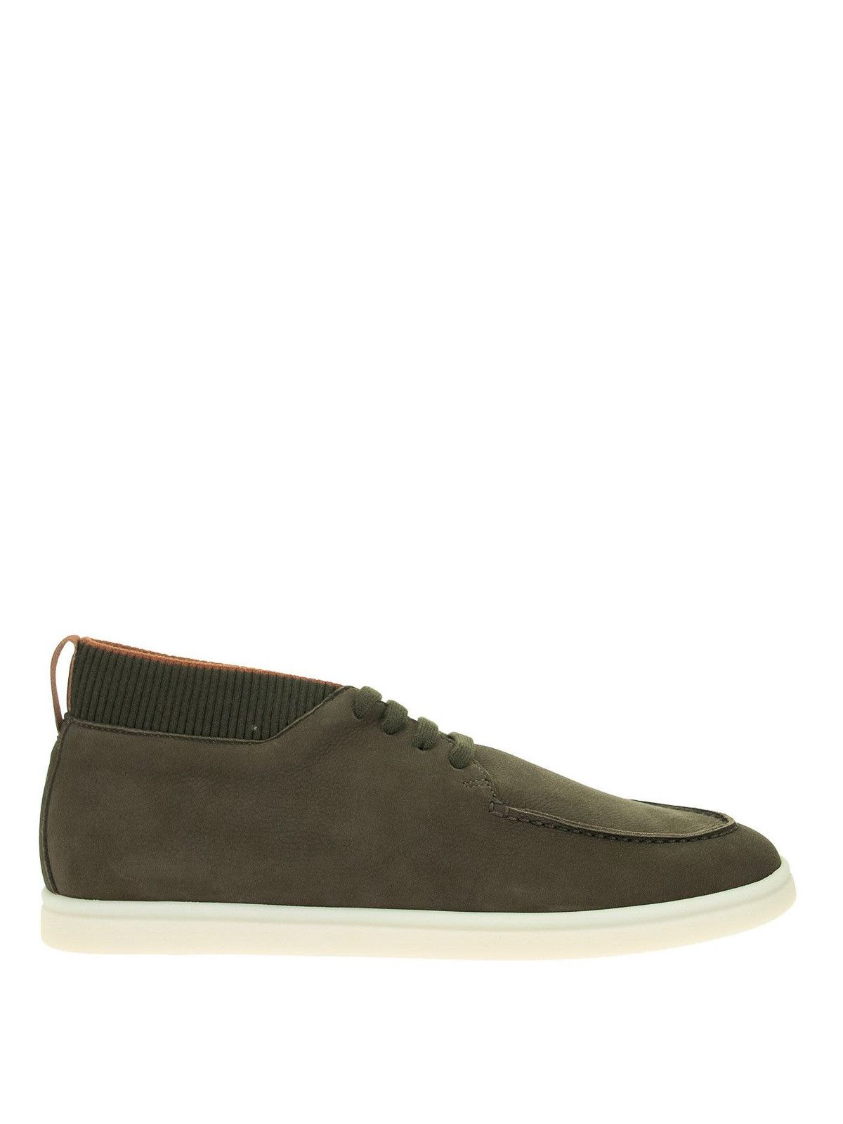 Loro Piana o1loc1c0126 Soho Ankle Boots in Green Size US 9 / EU 42 - 1 Thumbnail