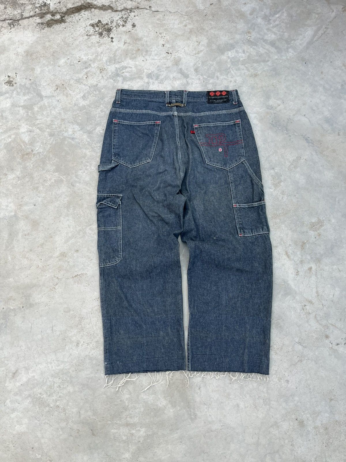Independent Truck Co. VINTAGE INDEPENDENT TRUCK DENIM 🚚 Size US 34 / EU 50 - 3 Thumbnail