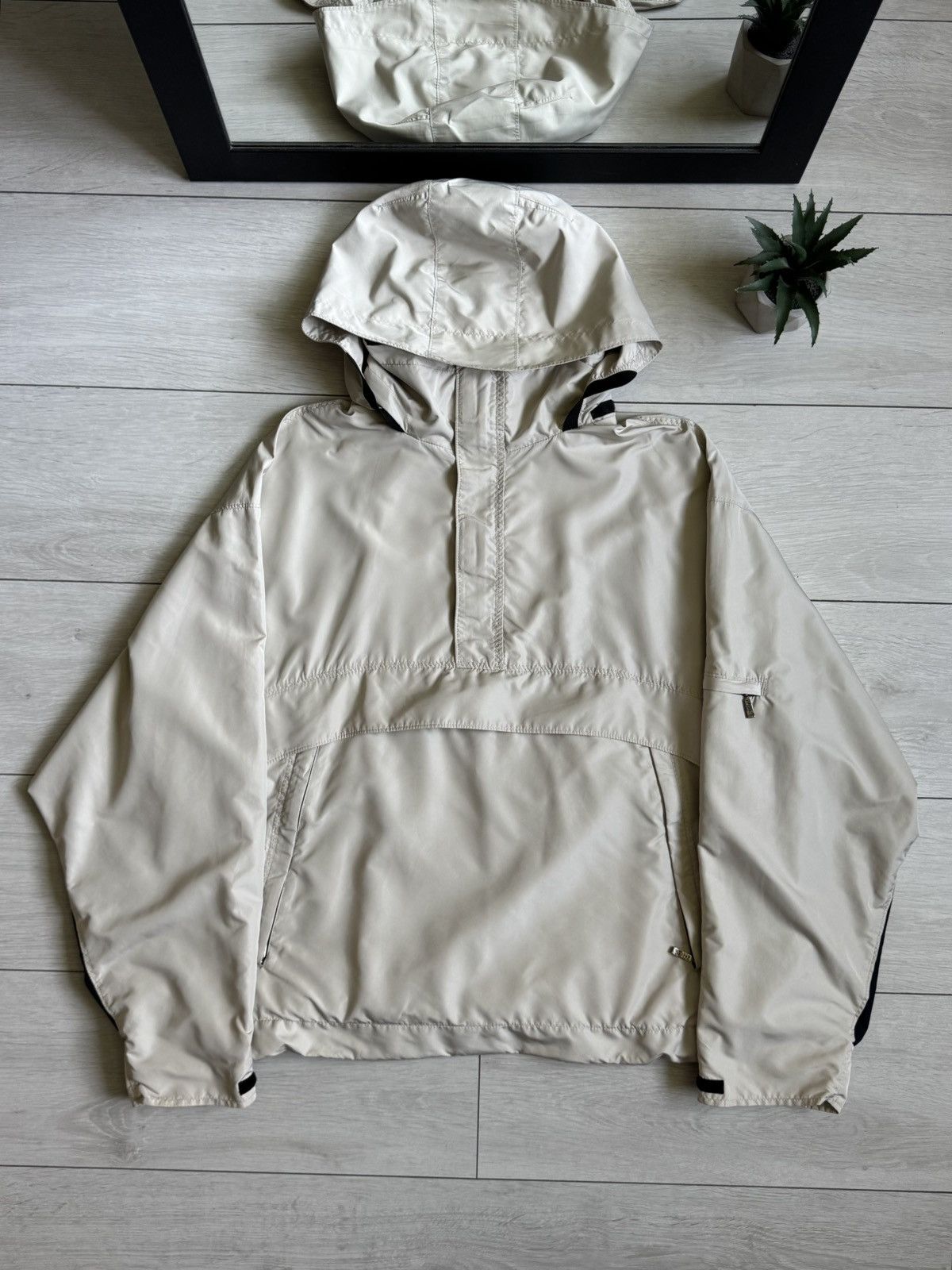 Z Zegna Zegna Sport Nylon Anorak Jacket Size US M / EU 48-50 / 2 - 1 Thumbnail