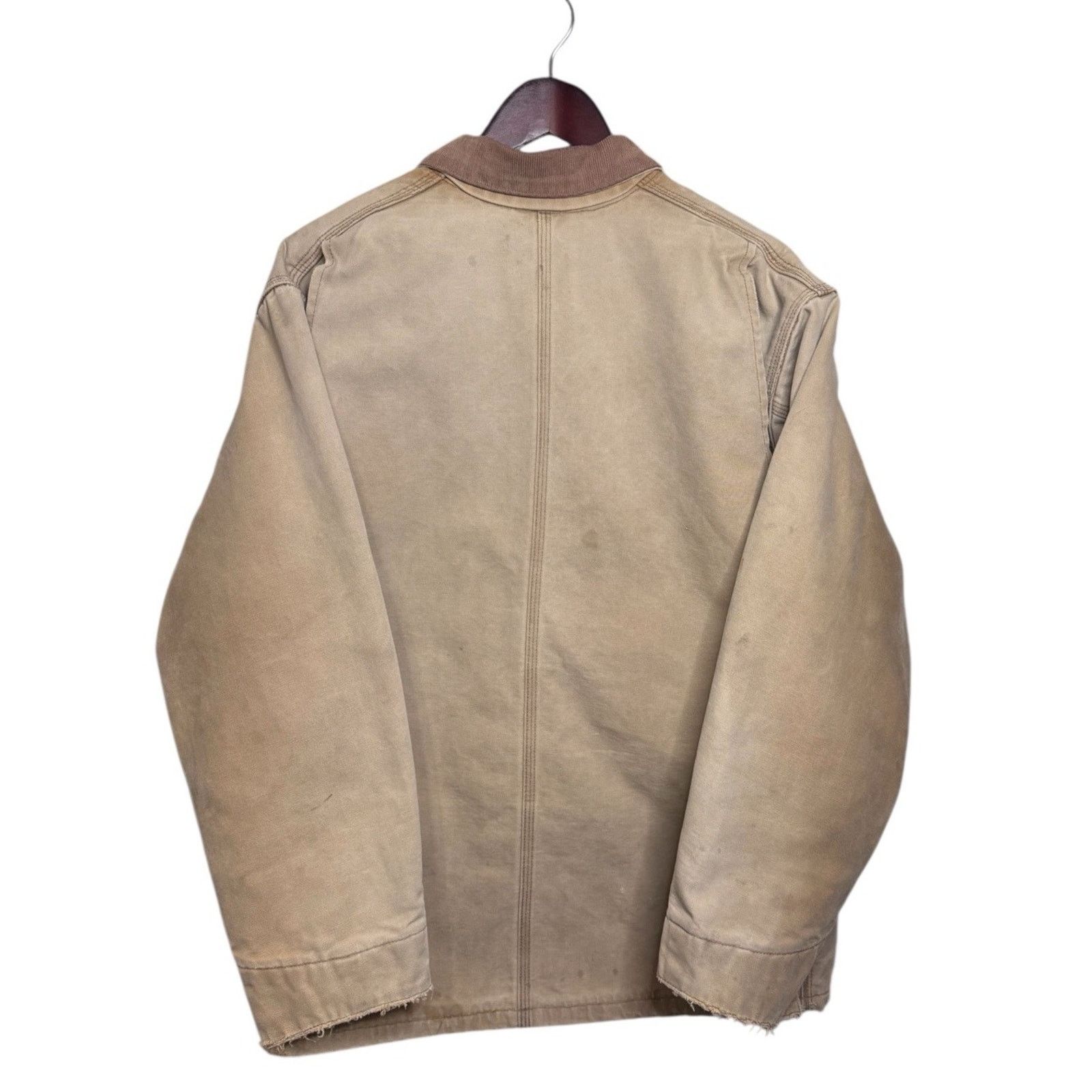 Carhartt Vintage 90’s Carhartt Chore Jacket XL Blanket Lined TAN Size US XL / EU 56 / 4 - 2 Thumbnail