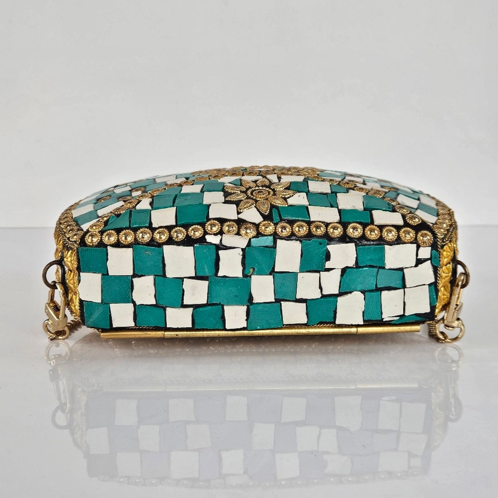 Other RAMLA “Beverly Hills” Mosaic Handbag NEW Rare Size ONE SIZE - 5 Thumbnail