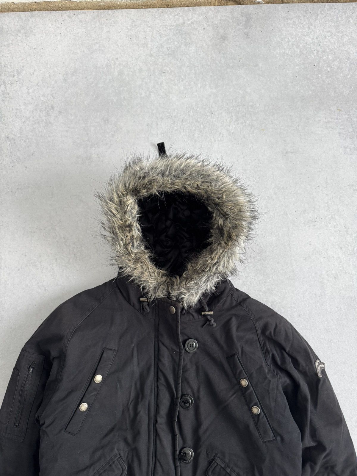 Japanese Brand Vintage 90s Japan Style Faux Fur Y2k Jacket Size L / US 10 / IT 46 - 3 Thumbnail