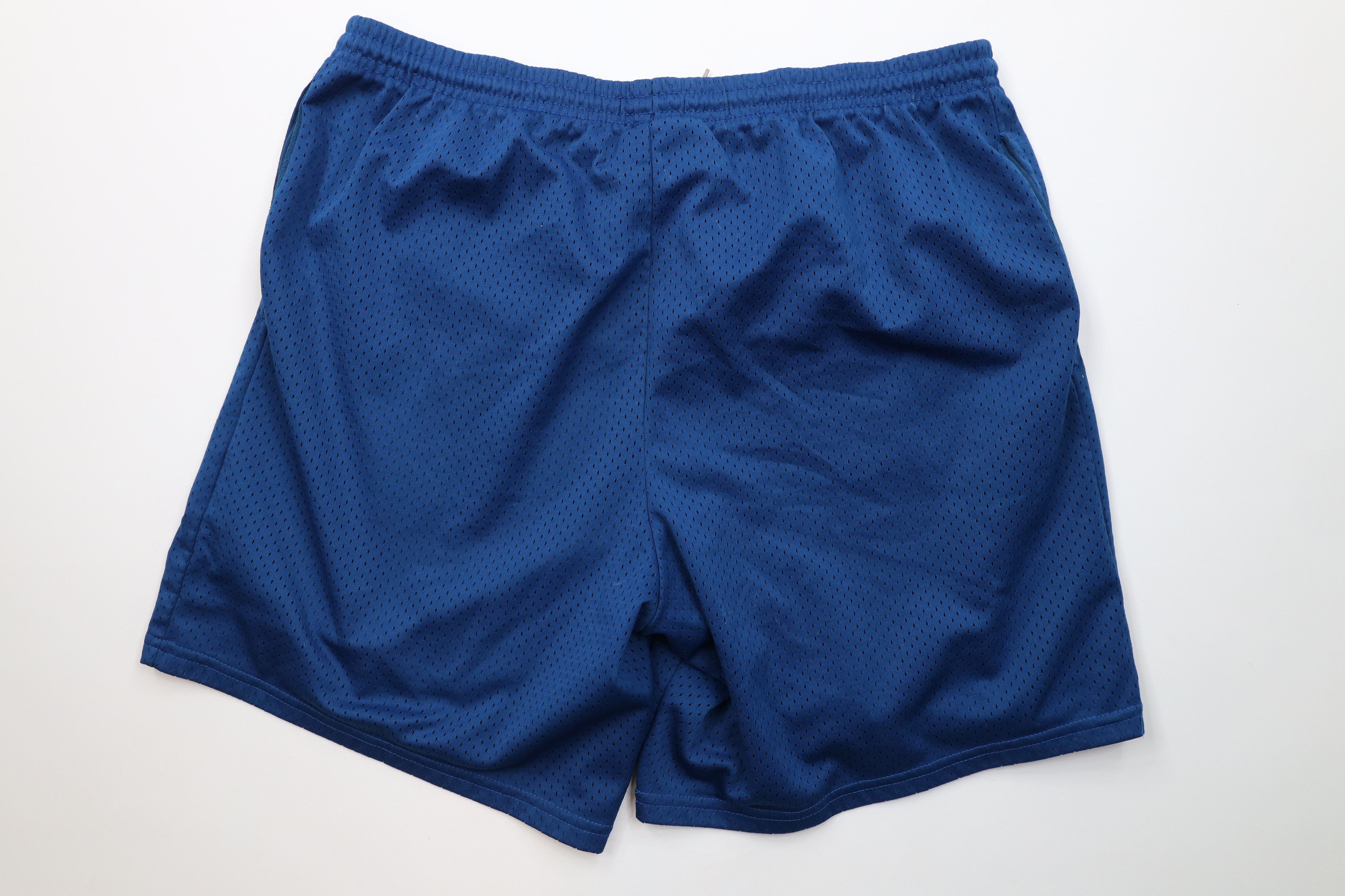 Nike Vintage Nike Scott Mini Swoosh Above Knee Shorts Mesh Blue Size US 34 / EU 50 - 9 Thumbnail