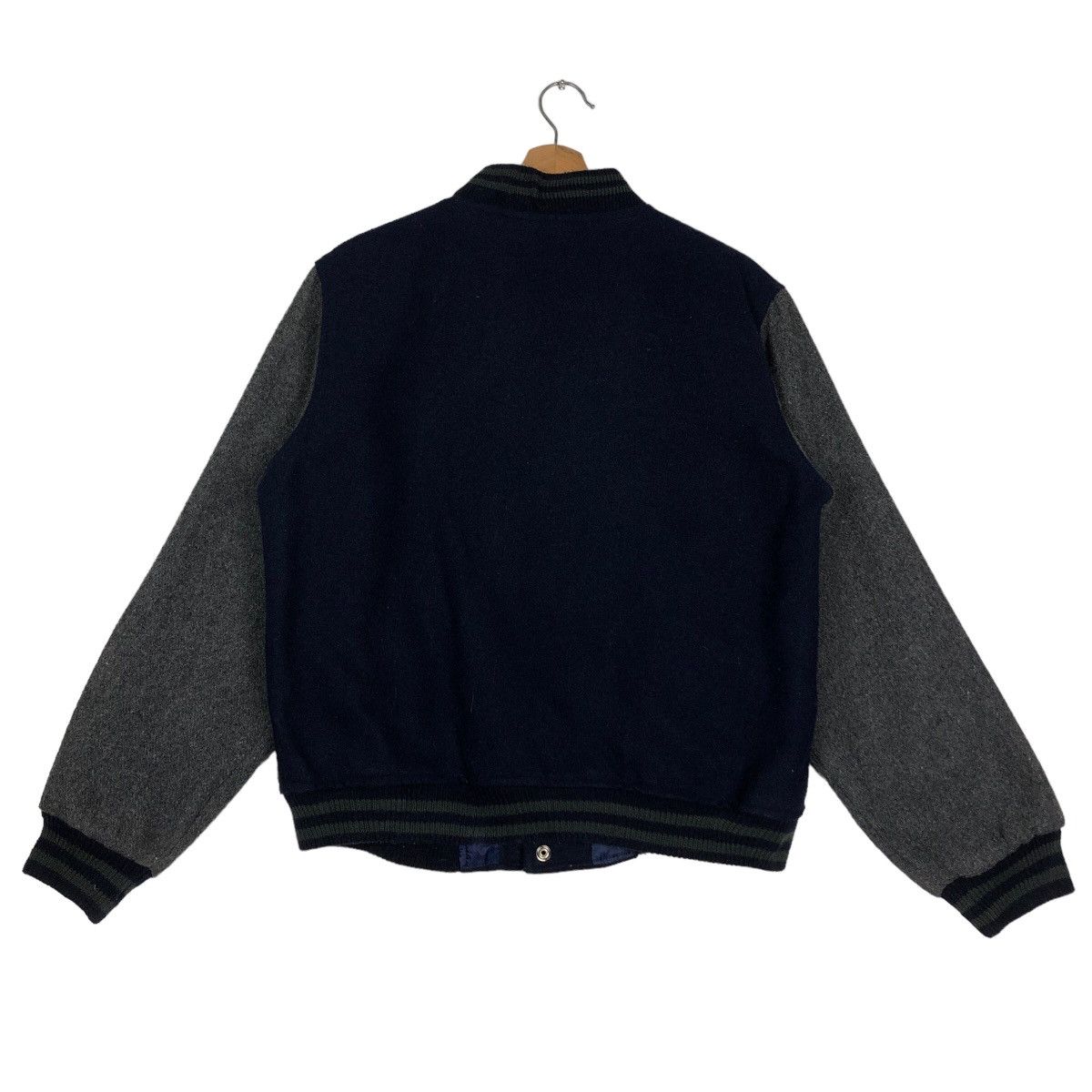 Japanese Brand 🔥90’s Vintage Varsity Bomber Jacket Wool Japan Made Size US L / EU 52-54 / 3 - 8 Thumbnail