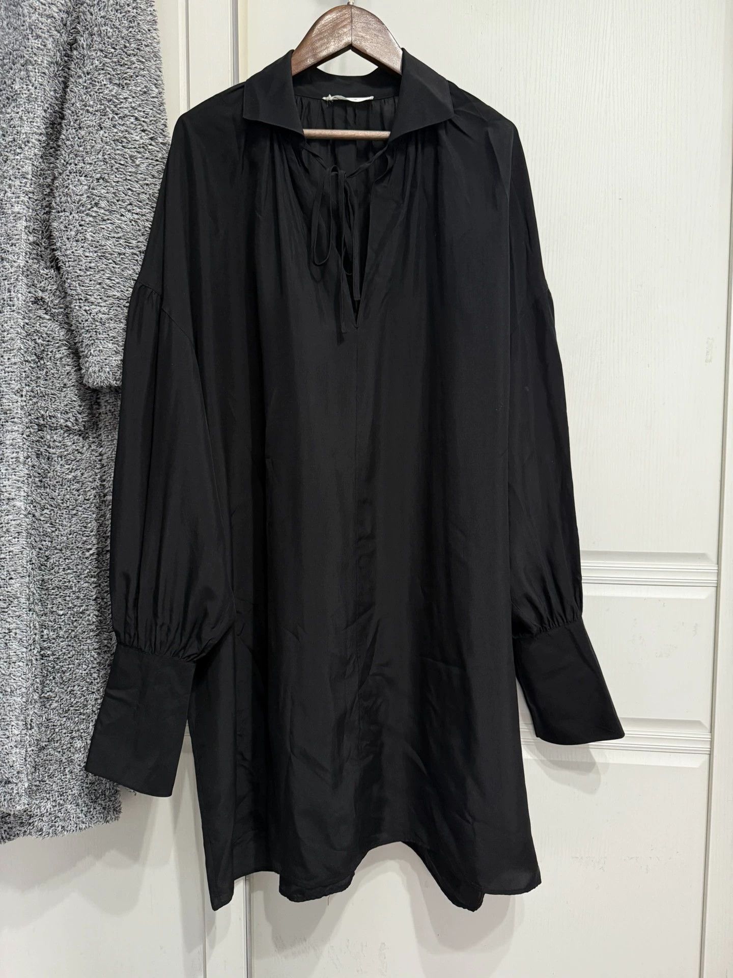 Other Silk Shirtdress Loose XS 95 New Authentic Versatile Size XS / US 0-2 / IT 36-38 - 1 Thumbnail