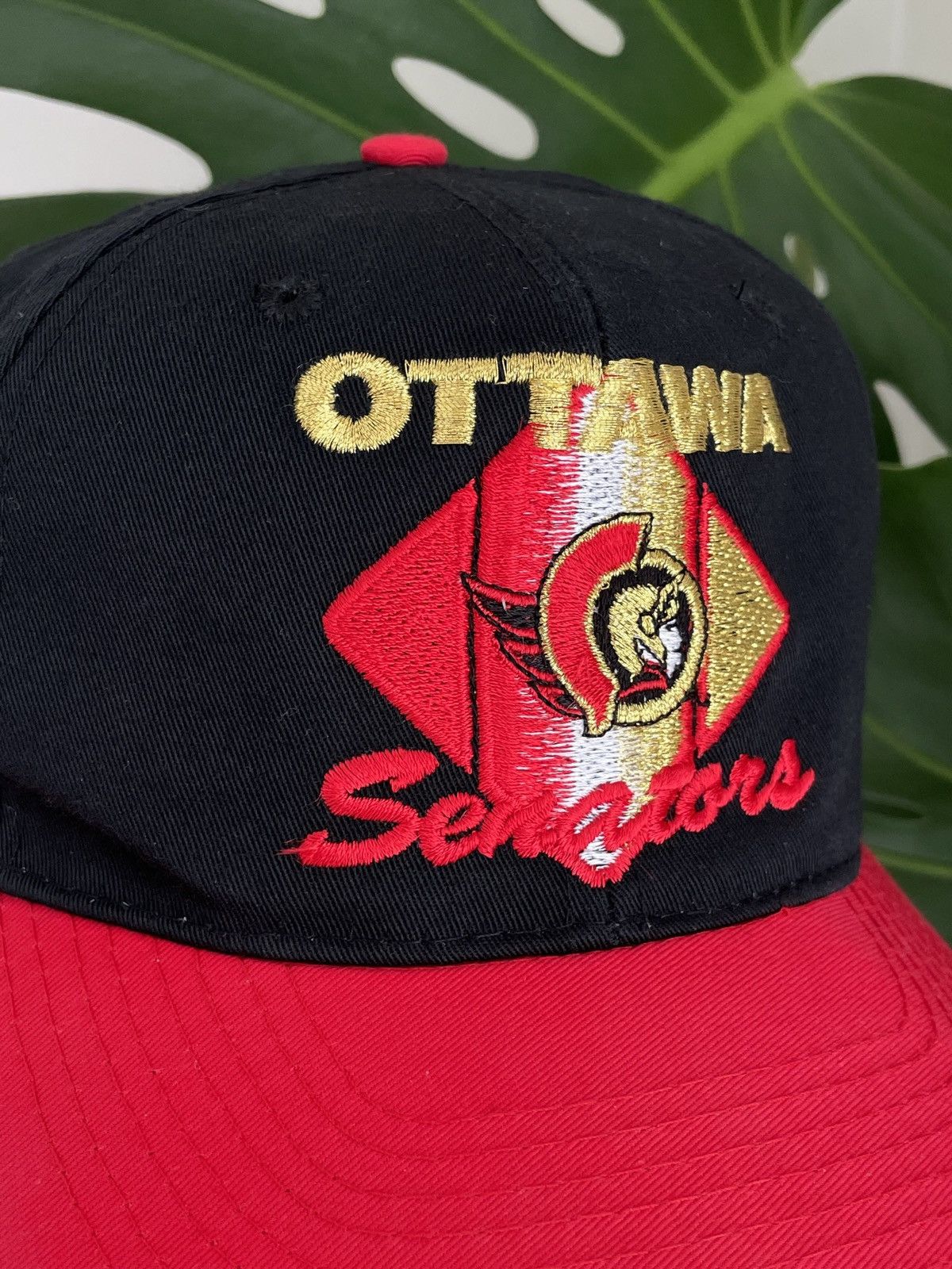 Ccm × NHL × Vintage 🇨🇦 Vintage Ottawa Senators CCM NHL Hat Cap Snapback Hockey Size ONE SIZE - 5 Thumbnail