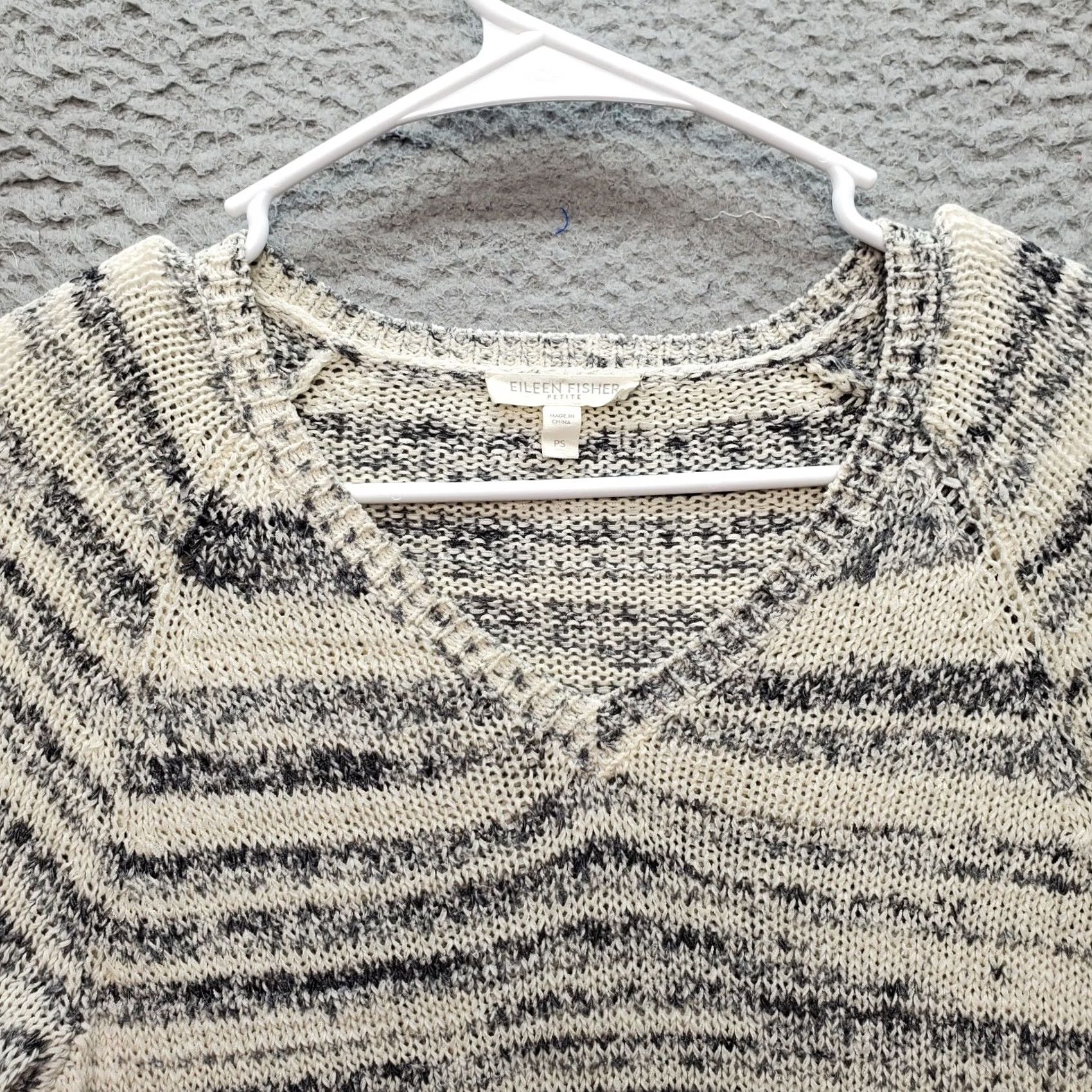 Eileen Fisher Eileen Fisher Sweater Womens PS Multicolor Knit Fitted Classic Long Sleeve Pullover Size S / US 4 / IT 40 - 5 Thumbnail