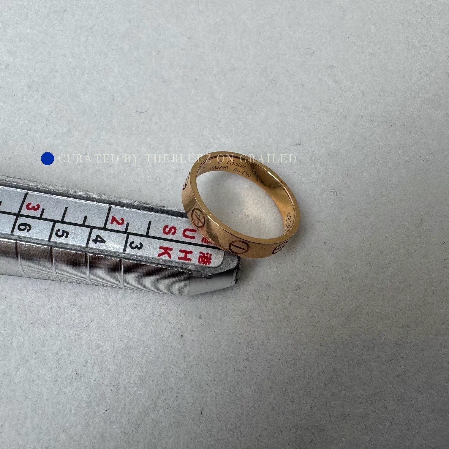 Cartier Classic Gold Narrow Love Ring Size ONE SIZE - 1 Preview