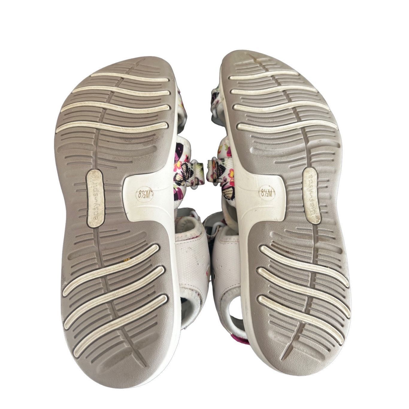 ESPIRIT Easy Spirit Selocke Floral Adjustable Strappy Nylon Sandals Size US 8.5 / IT 38.5 - 4 Thumbnail
