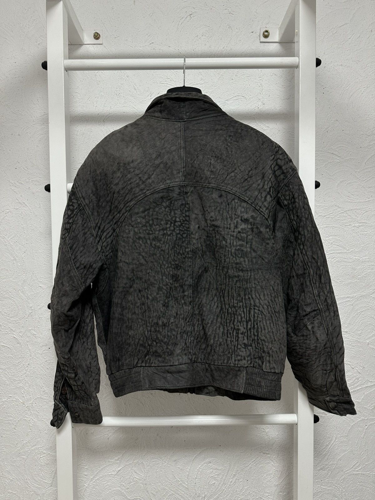 Vintage Avant-Garde Leather Jacket Leopard Style L size Size US L / EU 52-54 / 3 - 3 Thumbnail