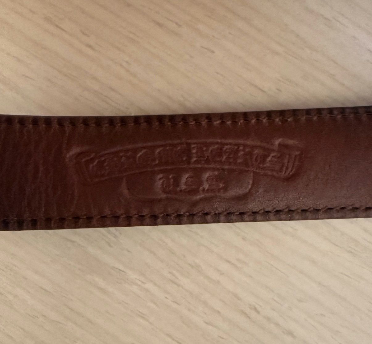 Chrome Hearts Chrome Hearts Cross Leather Bracelet Size ONE SIZE - 2 Thumbnail