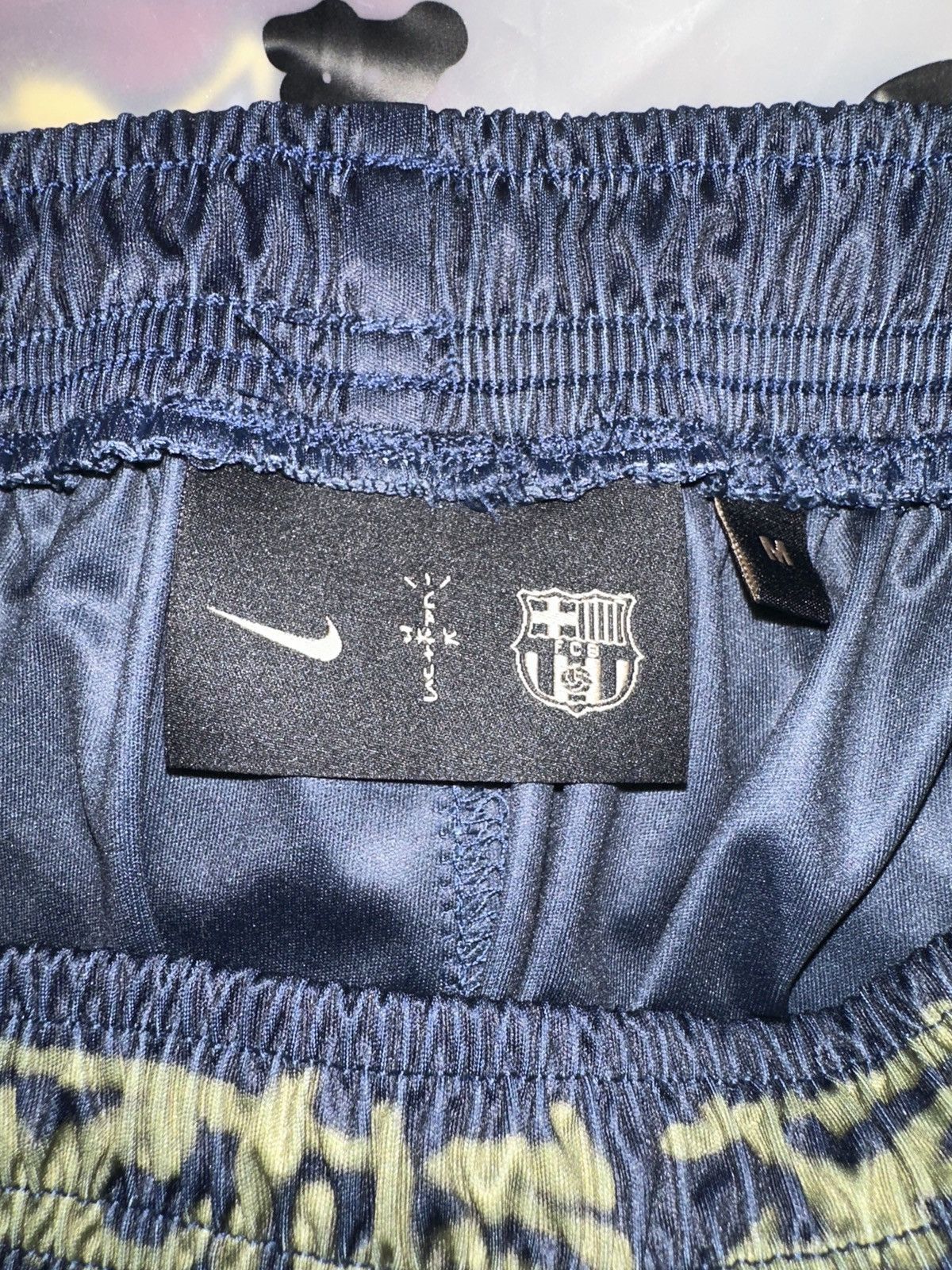 Nike × Travis Scott Nike x Travis Scott x FC Barcelona Skeleton Shorts - sz M Size US 32 / EU 48 - 4 Thumbnail