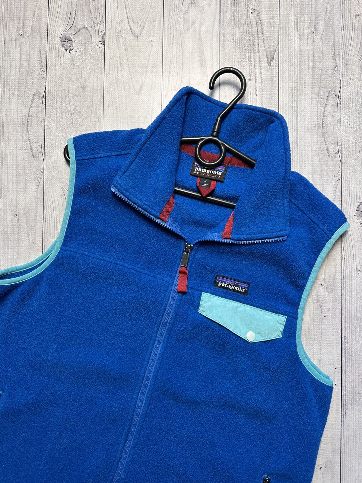 Patagonia Vintage Patagonia fleece vest synchilla size M Size US M / EU 48-50 / 2 - 2 Thumbnail