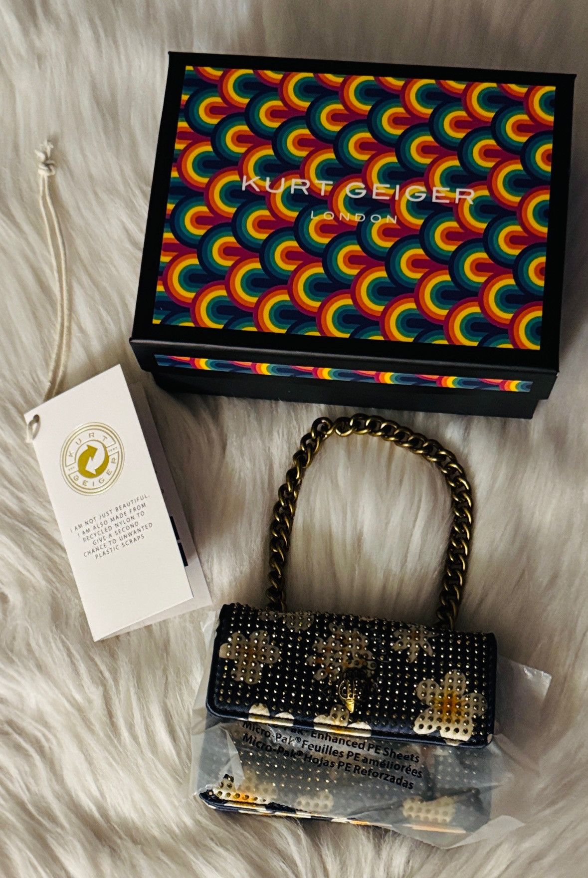 Kurt Geiger Kurt Geiger London Micro Kensington Crossbody Bag Size ONE SIZE - 1 Preview