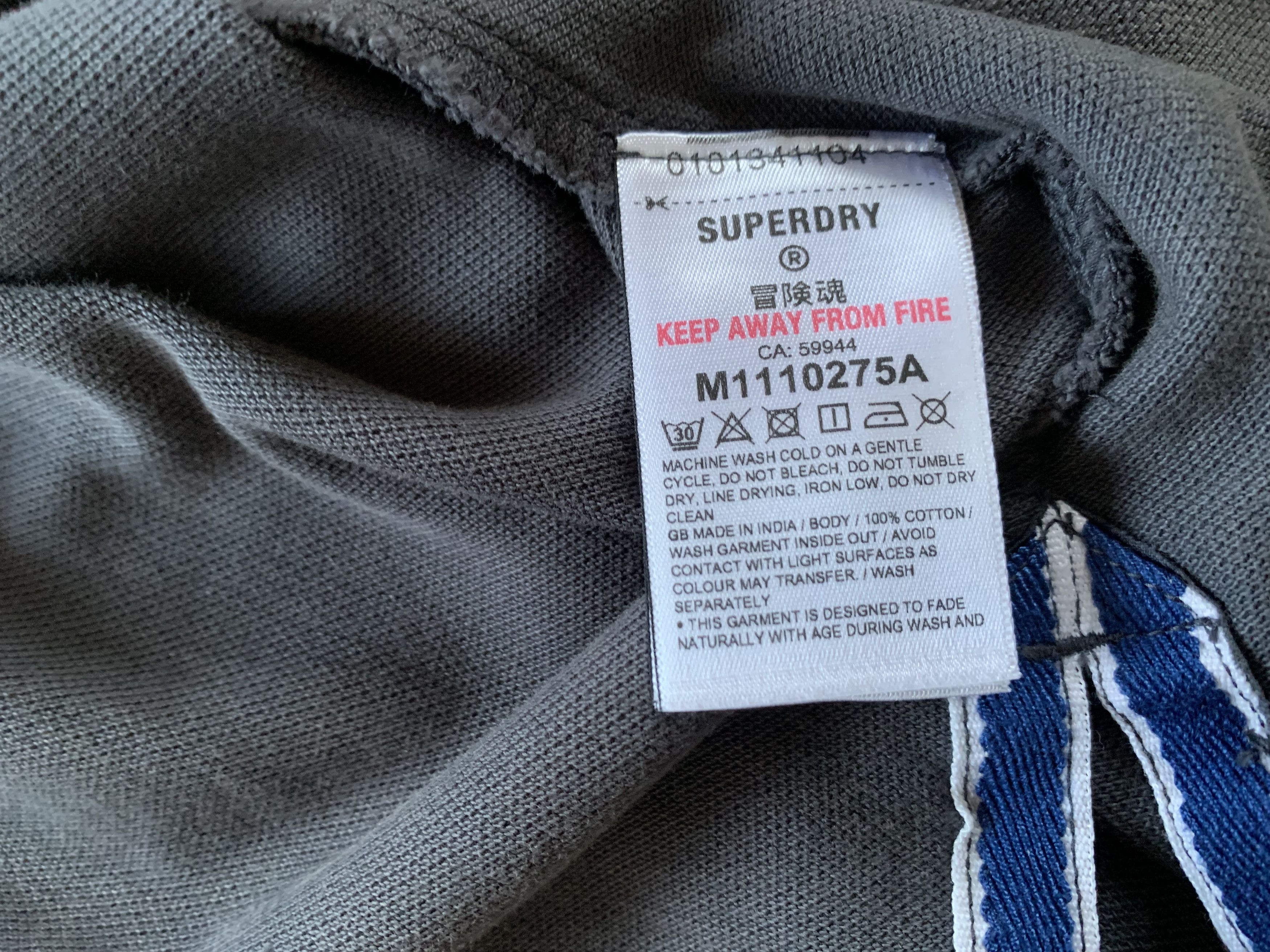 Japanese Brand × Superdry Superdry Classic Vintage Destroy Polo Size US L / EU 52-54 / 3 - 8 Thumbnail