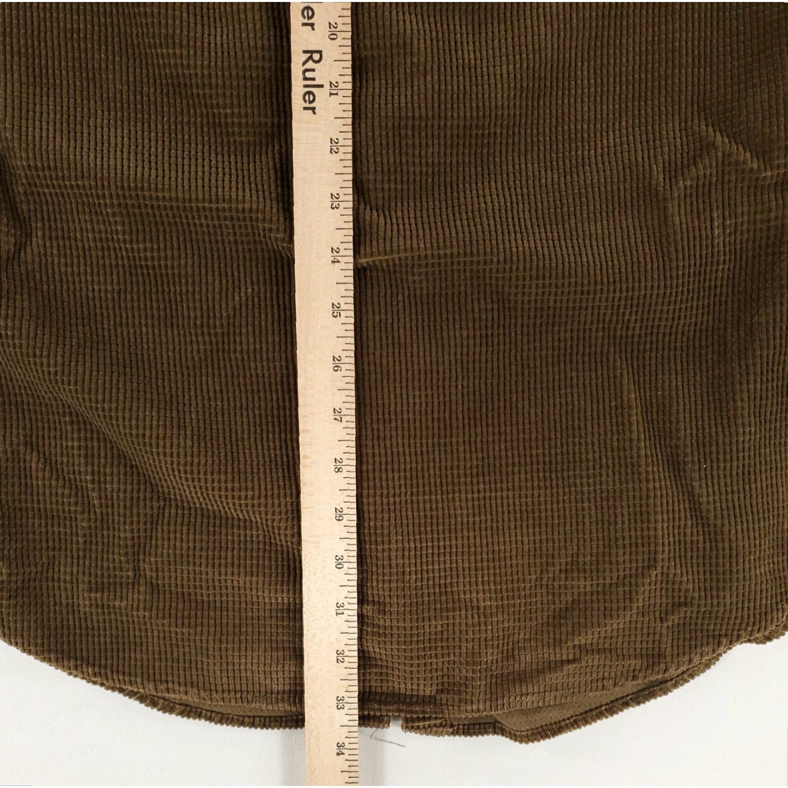 The Territory Ahead Territory Ahead Button-Up Shirt Mens XXL Brown Waffle Knit Textured Long Sleeve, 2XL (Regular) Size US XXL / EU 58 / 5 - 6 Thumbnail