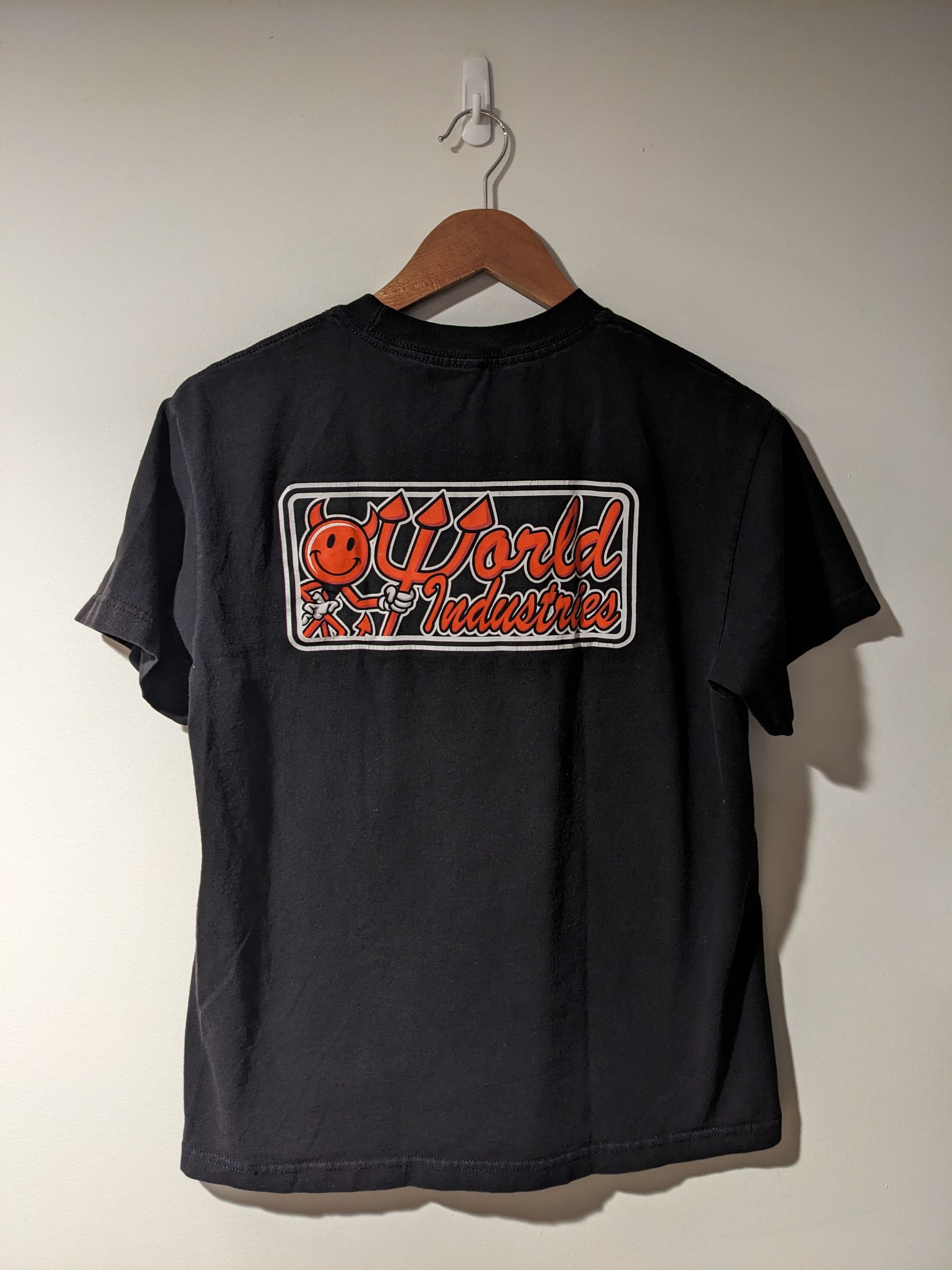 World Industries World Industries Skateboard Logo Black Medium T-Shirt Size US M / EU 48-50 / 2 - 1 Thumbnail