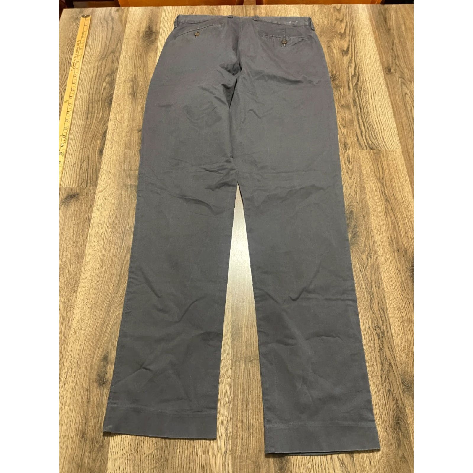 J.Crew J.Crew Pants Men's 32/34 Gray Flex Bedford Straight Leg Pockets Casual Regular Inseam 34 Size US 32 / EU 48 - 2 Thumbnail