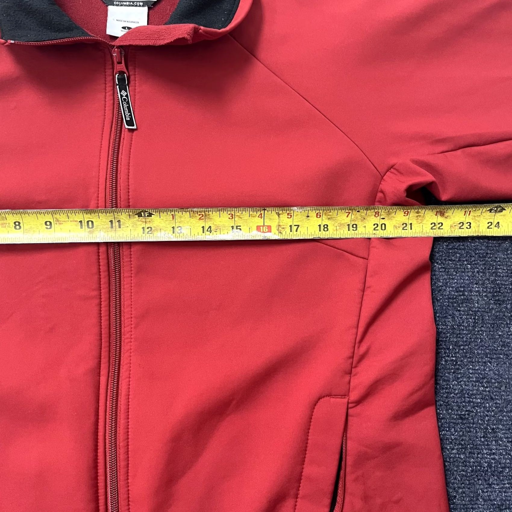 Vintage Columbia Jacket Womens Large Red Softshell Full Zip Outdoor Activewear Hiking Size L / US 10 / IT 46 - 3 Thumbnail