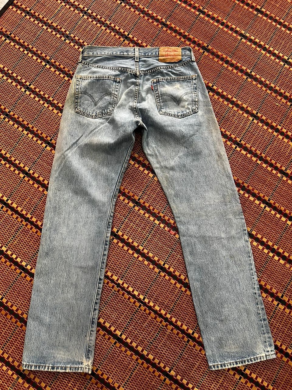 Levi's × Vintage Vintage Levis 501 Repaired Work Size US 31 - 2 Thumbnail