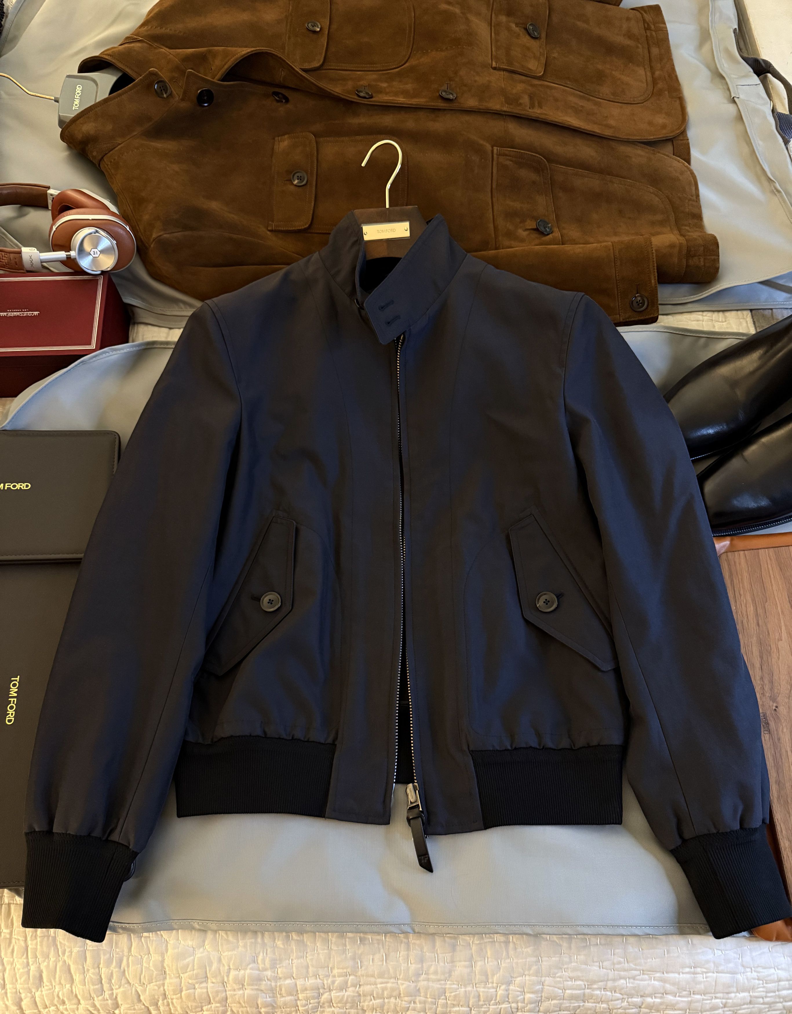 Tom Ford Best Dressed $4,300 w/tax Navy Bond Inspired Jacket Size US M / EU 48-50 / 2 - 18 Thumbnail