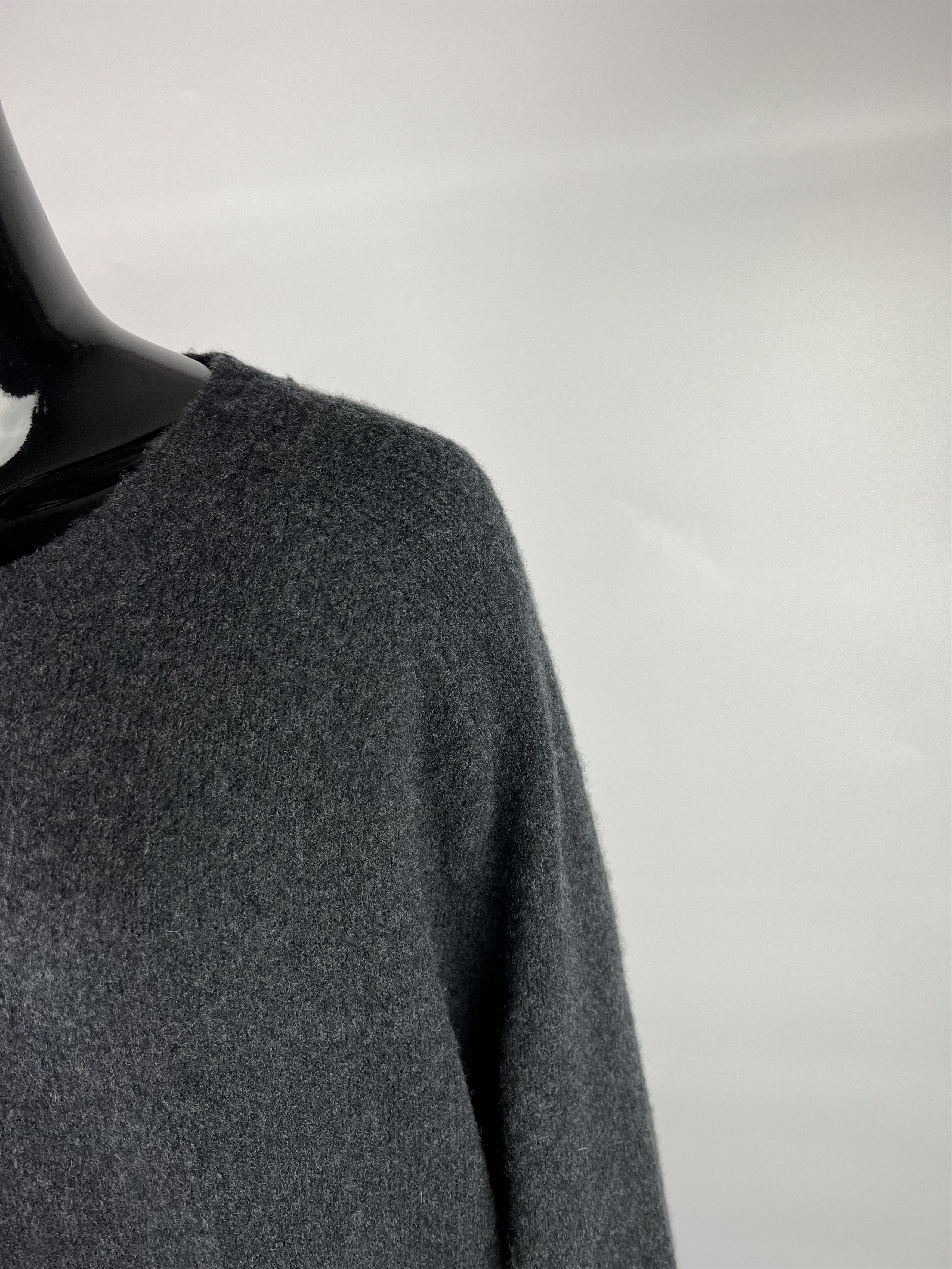 6397 6397 Women's Gray Cashmere Sweater Jumper Size M Oversized Size M / US 6-8 / IT 42-44 - 6 Thumbnail