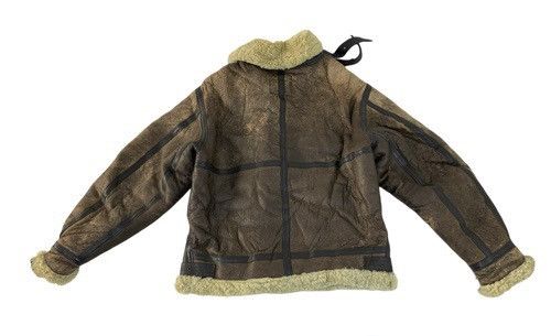 Genuine Leather B-3 Combat Airforce Bomber Jacket Aviator Sherpa Inner Size US M / EU 48-50 / 2 - 11 Thumbnail