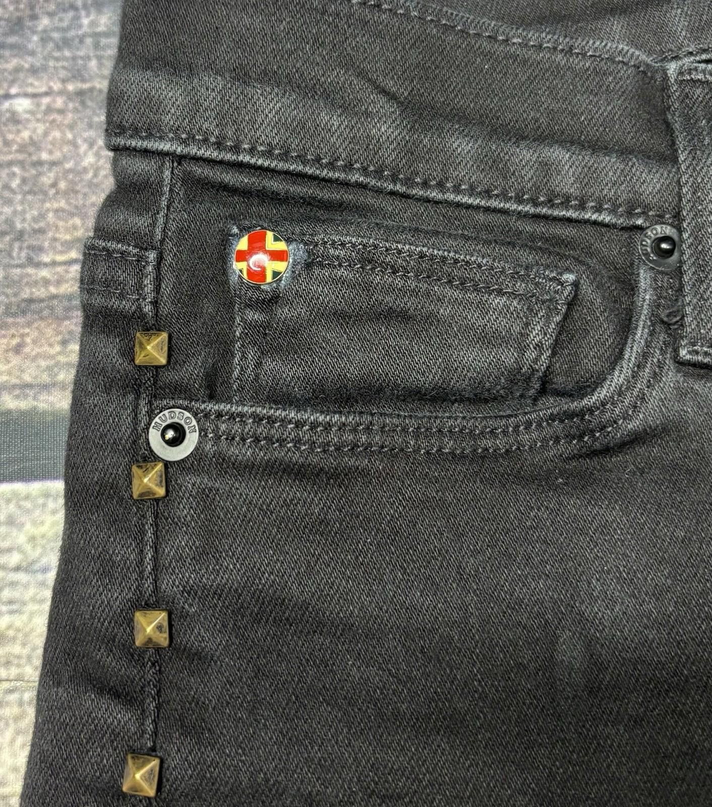 Hudson Hudson Jeans Womens 26x29 Studded Nico Midrise Skinny USA Size 26" / US 2 / IT 38 - 12 Thumbnail