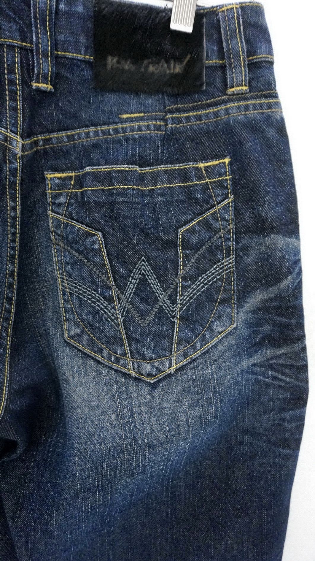 Japanese Brand Dope Japan OSAKA BIG TRAIN Baggy Clawmark Jeans Size US 28 / EU 44 - 6 Thumbnail
