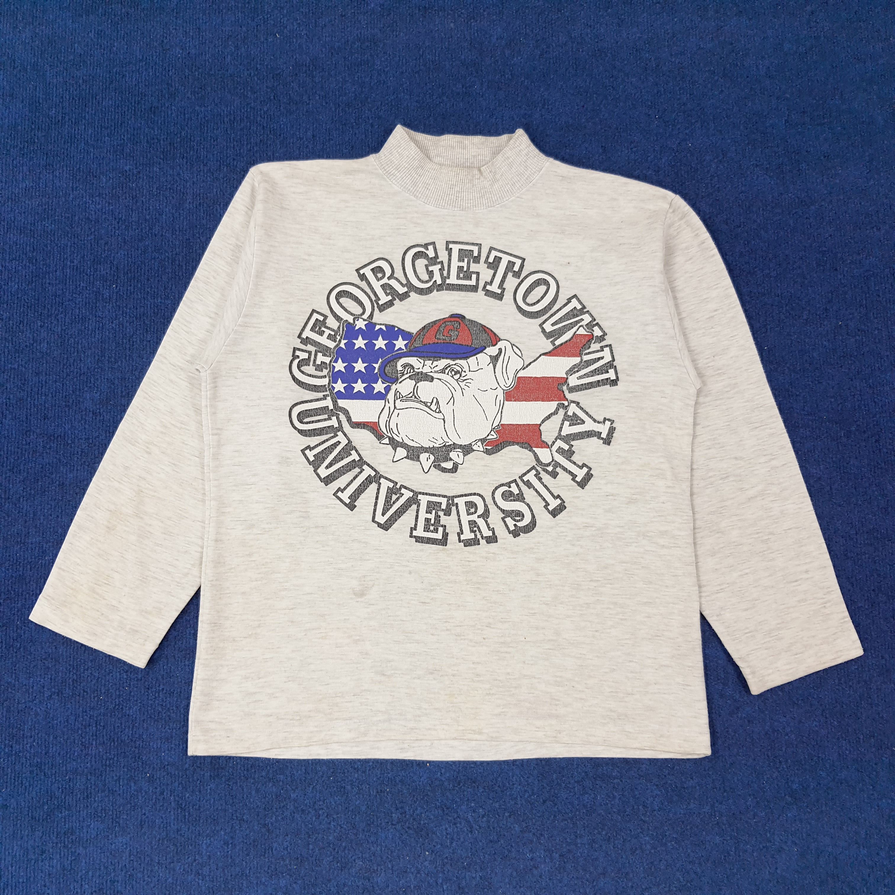 Vintage Georgetown University U.S. College Sweatshirt C215N8