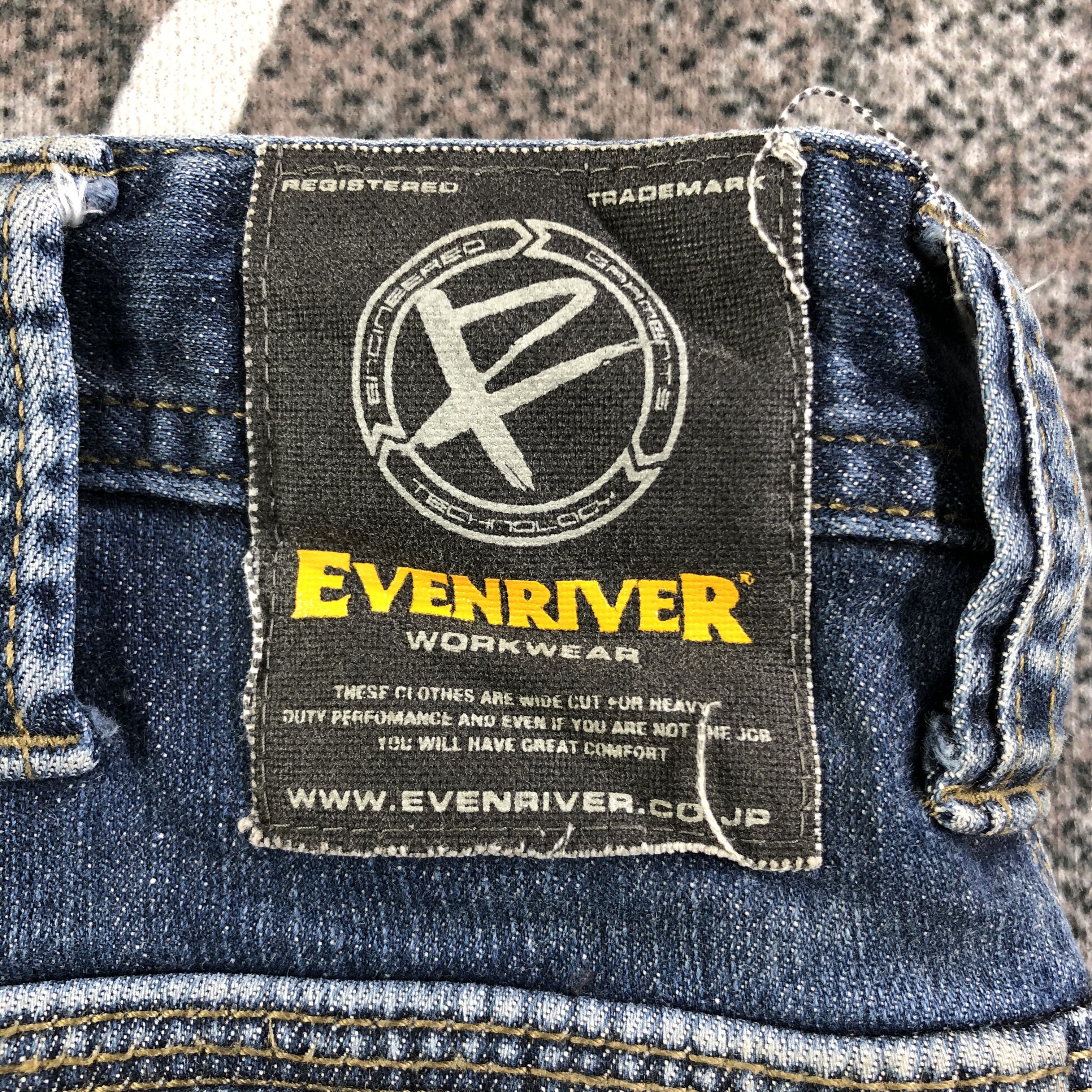 Japanese Brand Even River Multi Pocket Cargo Jeans KJ2085 Size US 34 / EU 50 - 5 Thumbnail