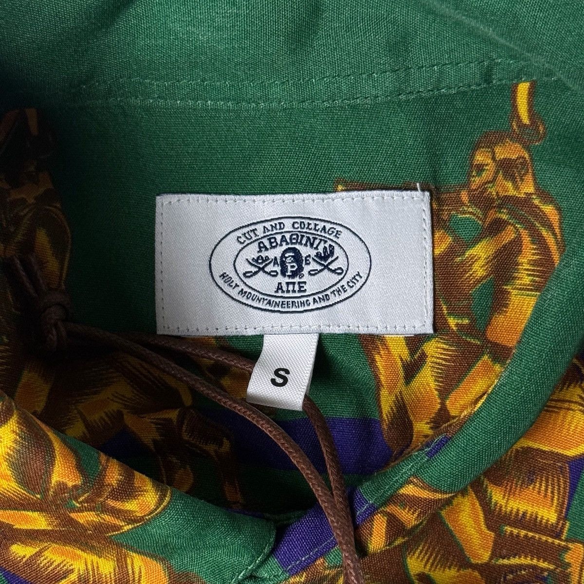 Bape Bape Double Ape Head Relaxed Shirt Green 2021 Size US S / EU 44-46 / 1 - 9 Thumbnail