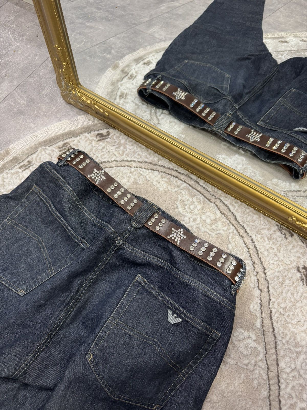If Six Was Nine Number Nine Y2K JAPANESE BELT GOTH PUNK RAVE KANYE STYLE Size ONE SIZE - 2 Thumbnail