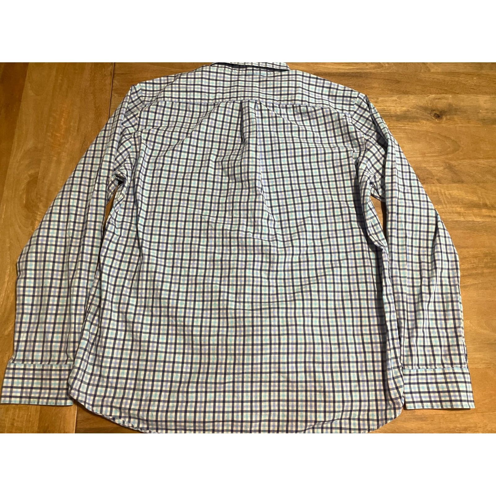 J.McLaughlin J. McLaughlin Gramercy Modern Fit Shirt Button Up Long Sleeve Plaid Check Men XL Multicolor Size US XL / EU 56 / 4 - 2 Thumbnail