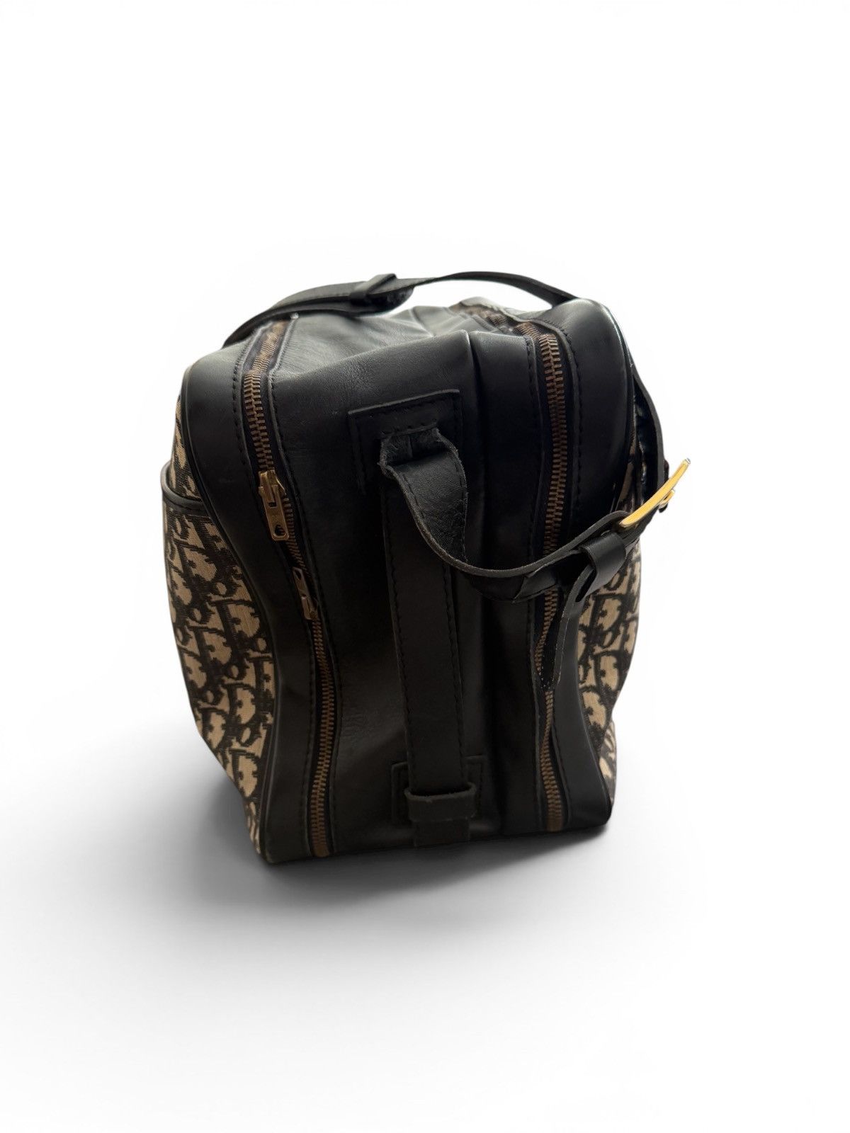 Dior Vintage Dior Oblique Monogram Travel Bag Size ONE SIZE - 7 Thumbnail