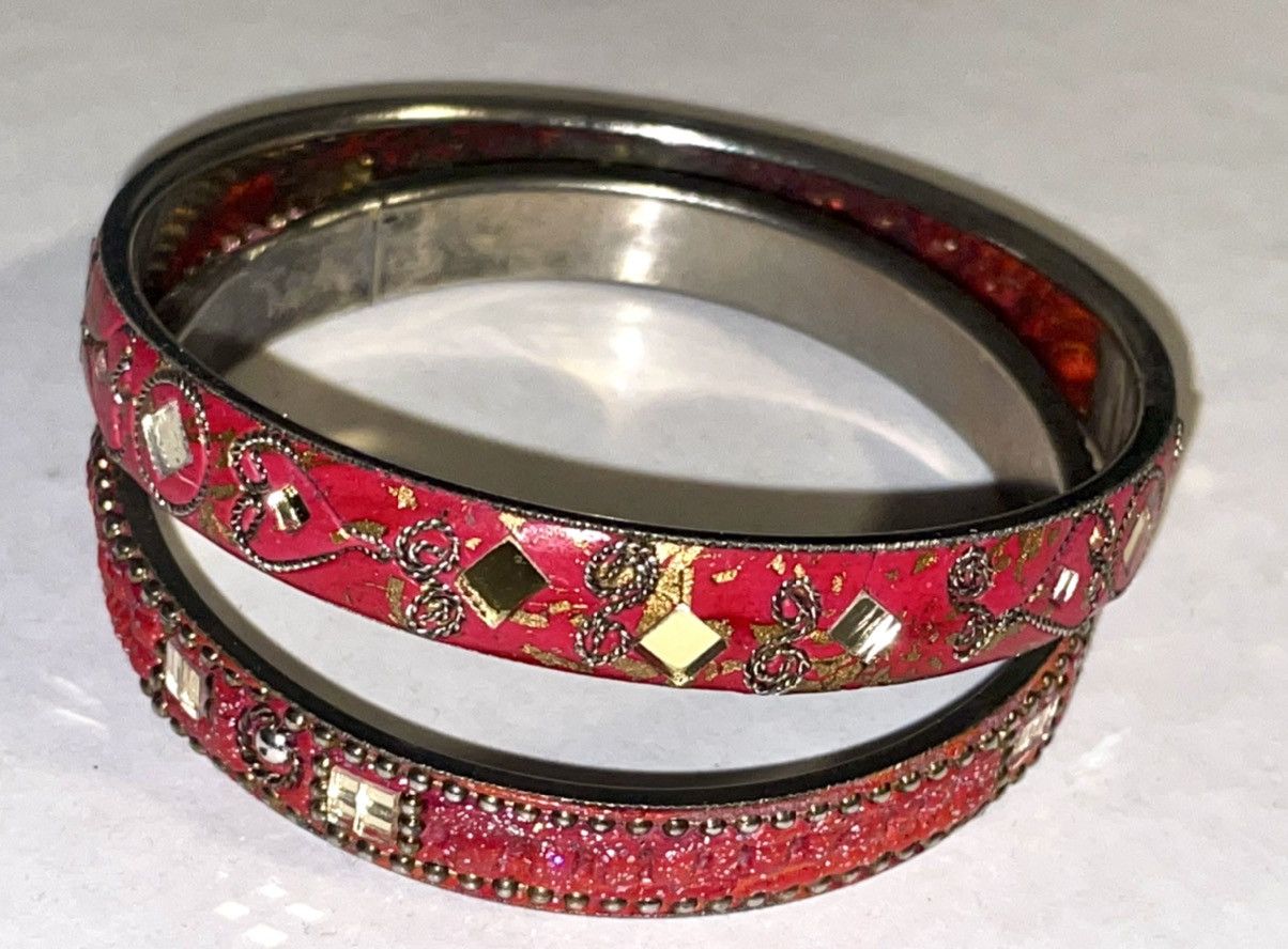 Vintage Vintage 70’s Bali Embellished Bangles Size ONE SIZE - 10 Thumbnail
