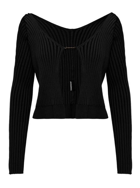 Jacquemus JACQUEMUS Women Jackets 223KN5002190990 Black Size M / US 6-8 / IT 42-44 - 1 Thumbnail