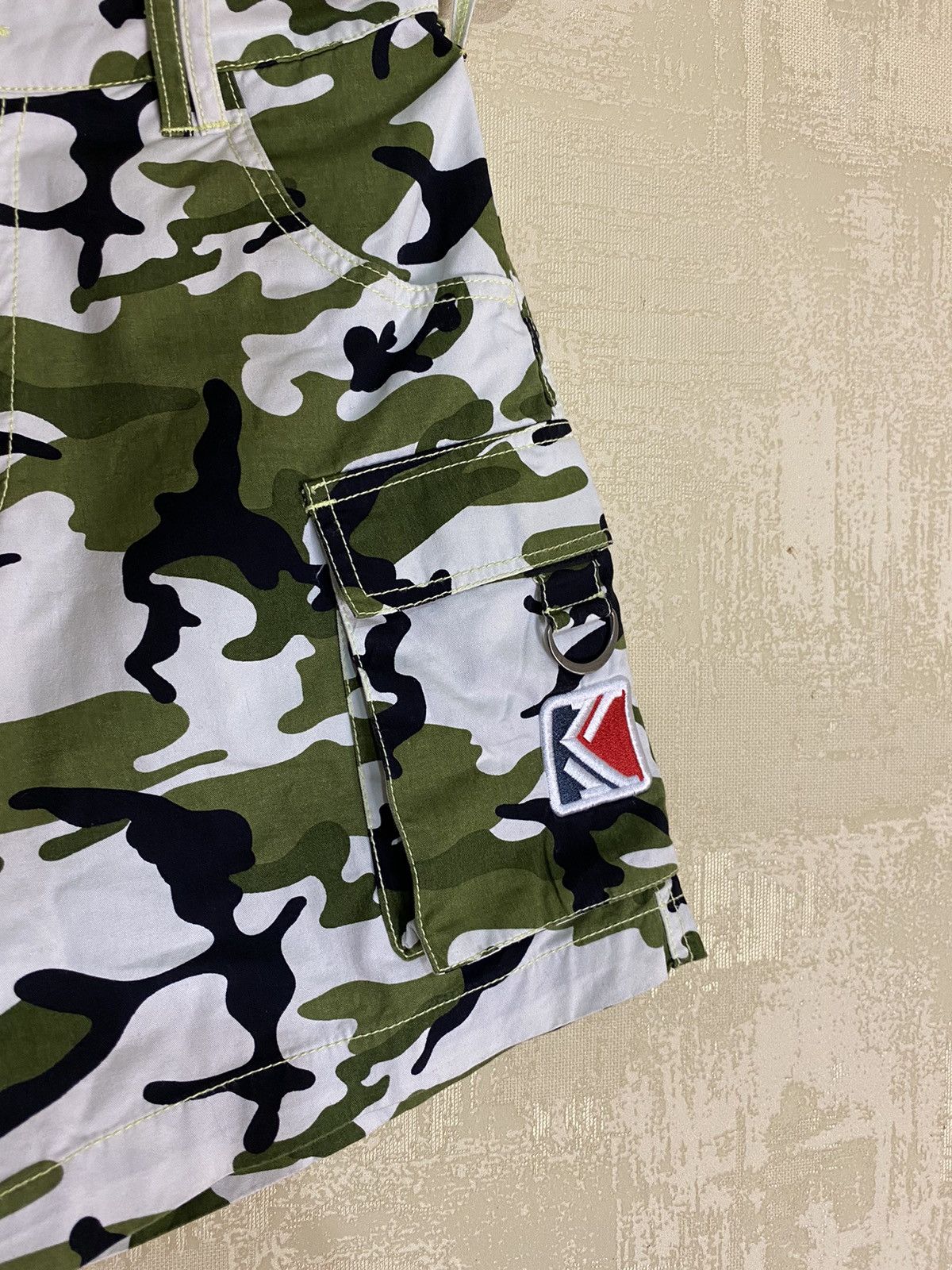 Karl Kani × Rap Tees Karl Kani camo Shorts Size 28 cargo streetwear Size US 28 / EU 44 - 3 Thumbnail