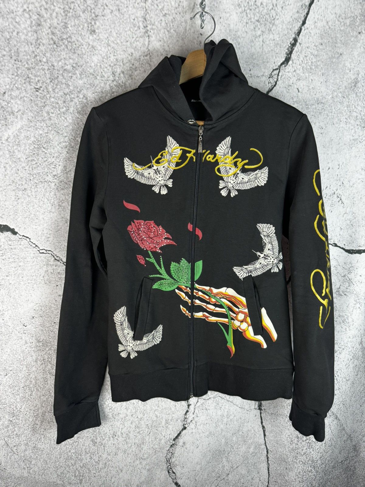 Ed Hardy Ed hardy Christian Audigier vintage Hoodie Geisha Size S / US 4 / IT 40 - 2 Thumbnail