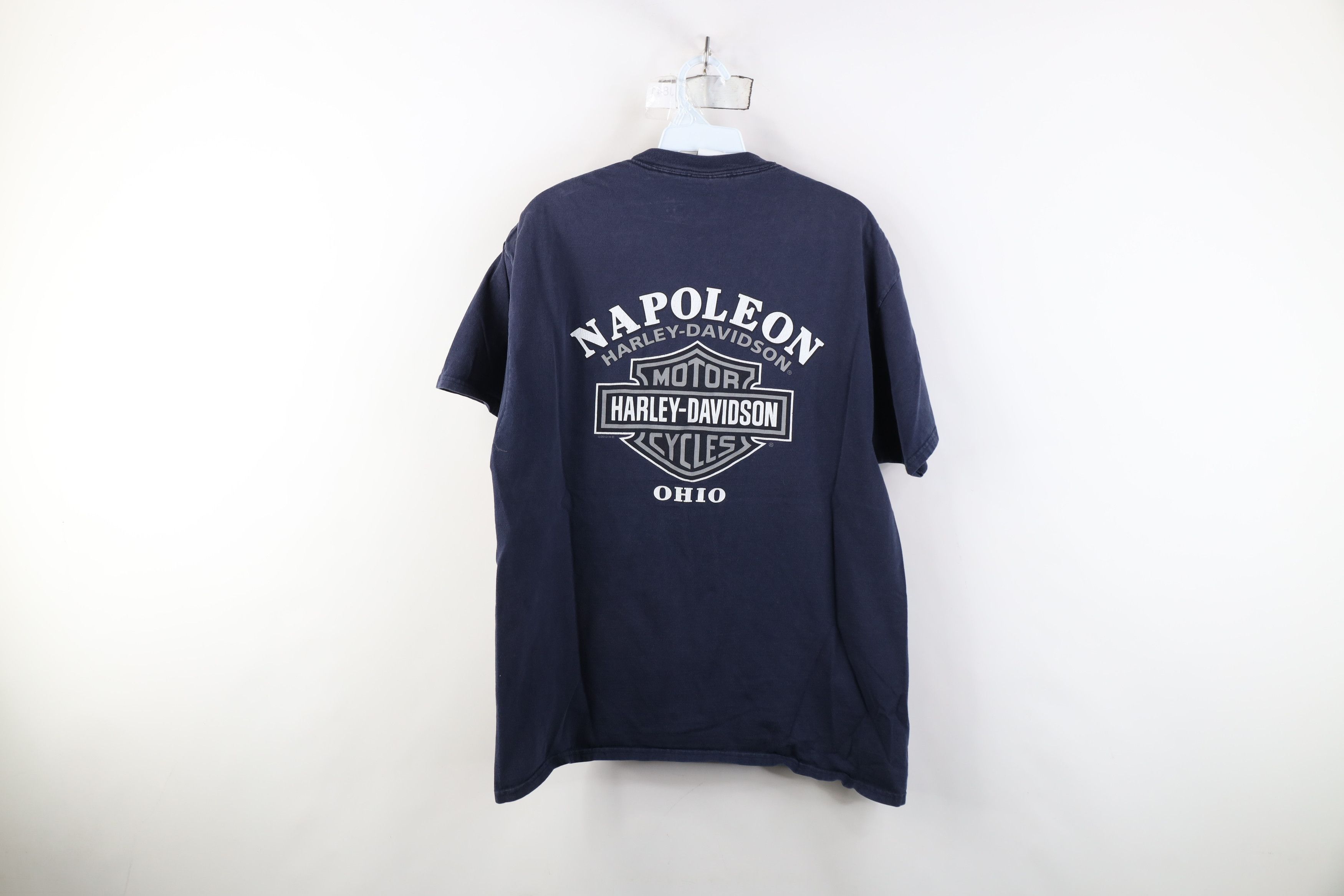 Harley Davidson Vintage Y2K Harley Davidson Big Logo Short Sleeve T-Shirt Size US L / EU 52-54 / 3 - 13 Thumbnail