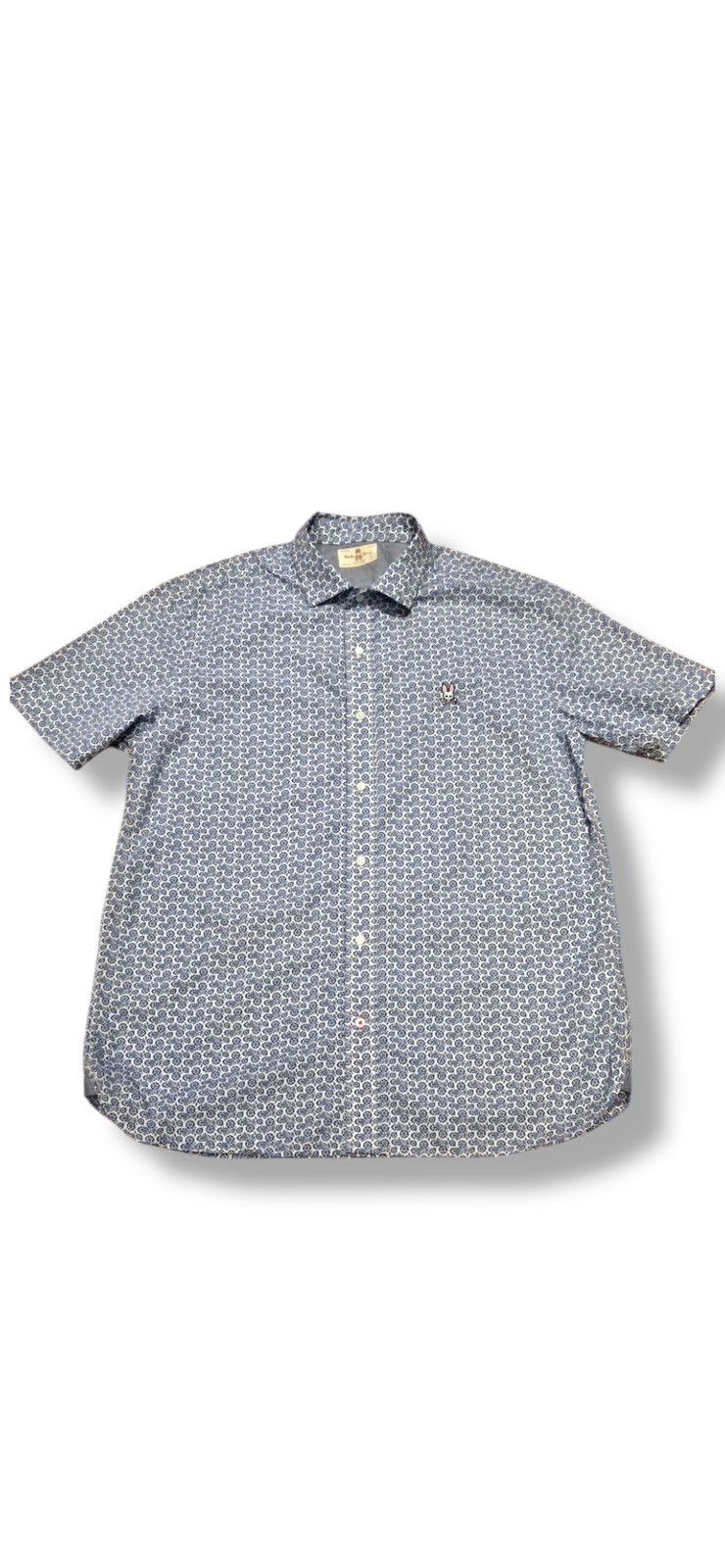Psycho Bunny Psycho Bunny Darwell Pima Short Sleeve Shirt Button Up Size US L / EU 52-54 / 3 - 1 Preview
