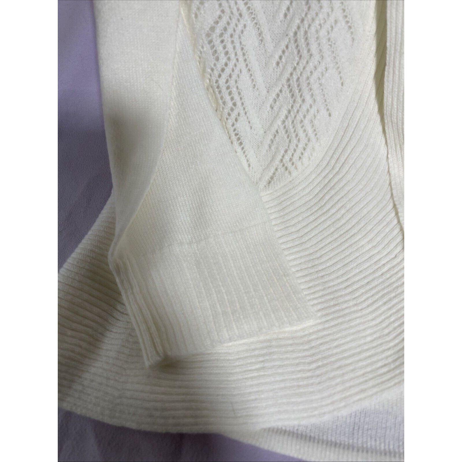 Croft & Barrow Croft and Barrow 1Piece Faux Cardigan and Tank Sweater - EUC Size M / US 6-8 / IT 42-44 - 5 Thumbnail