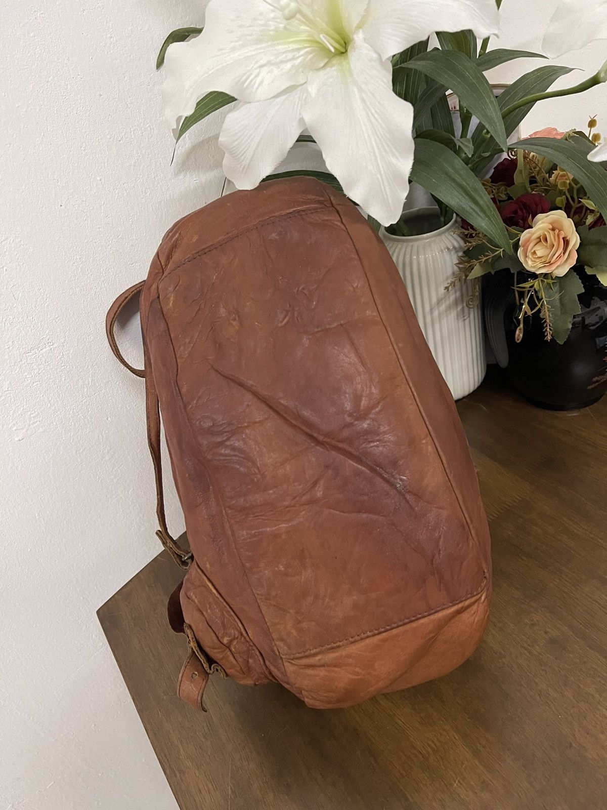 And A × Genuine Leather × Japanese Brand Leather Messenger Crossbody bag Size ONE SIZE - 6 Thumbnail