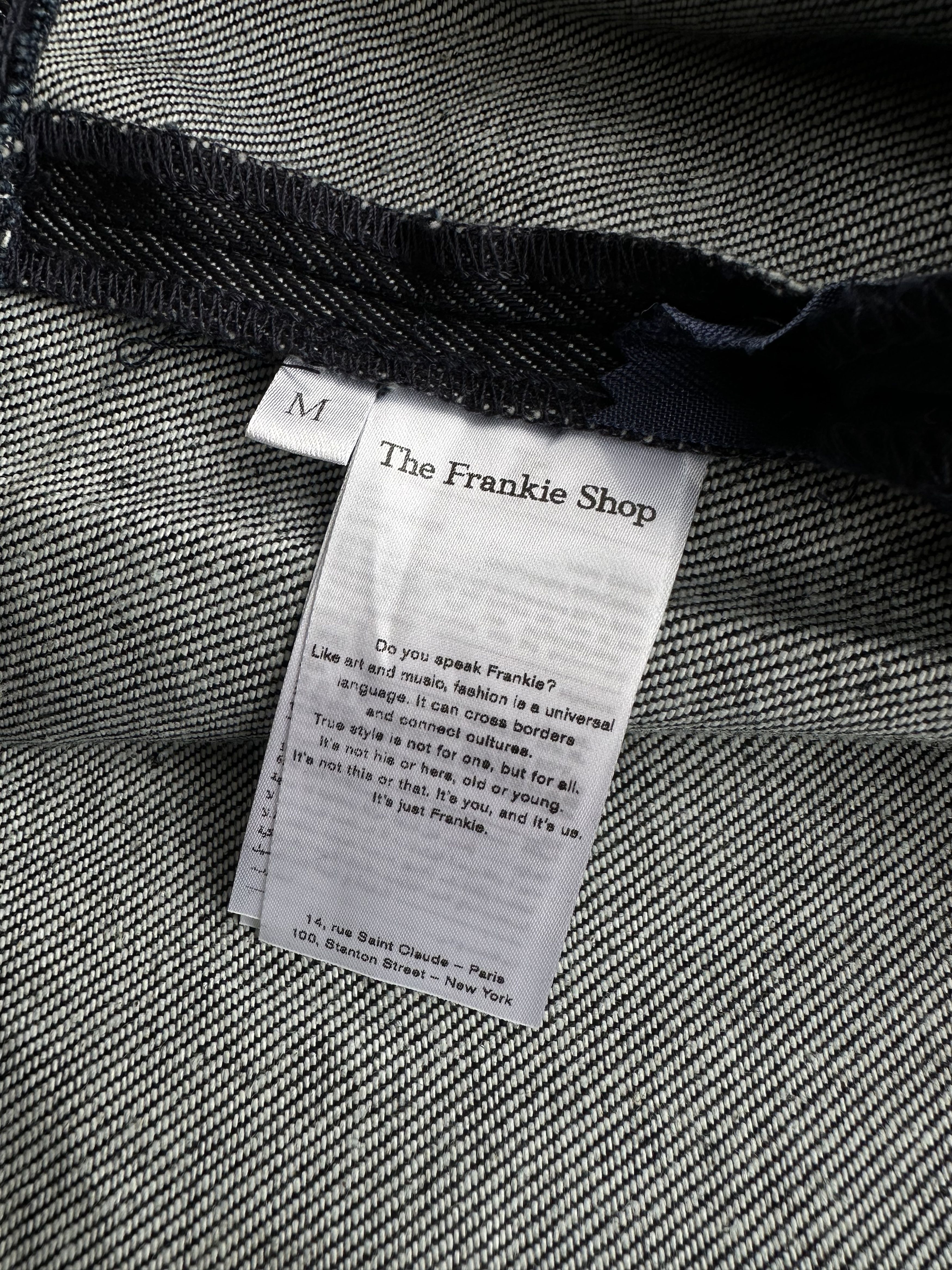 Japanese Brand × Vintage The Frankie Shop Woman Mini Navy Skirt Size 30" / US 8 / IT 44 - 9 Thumbnail