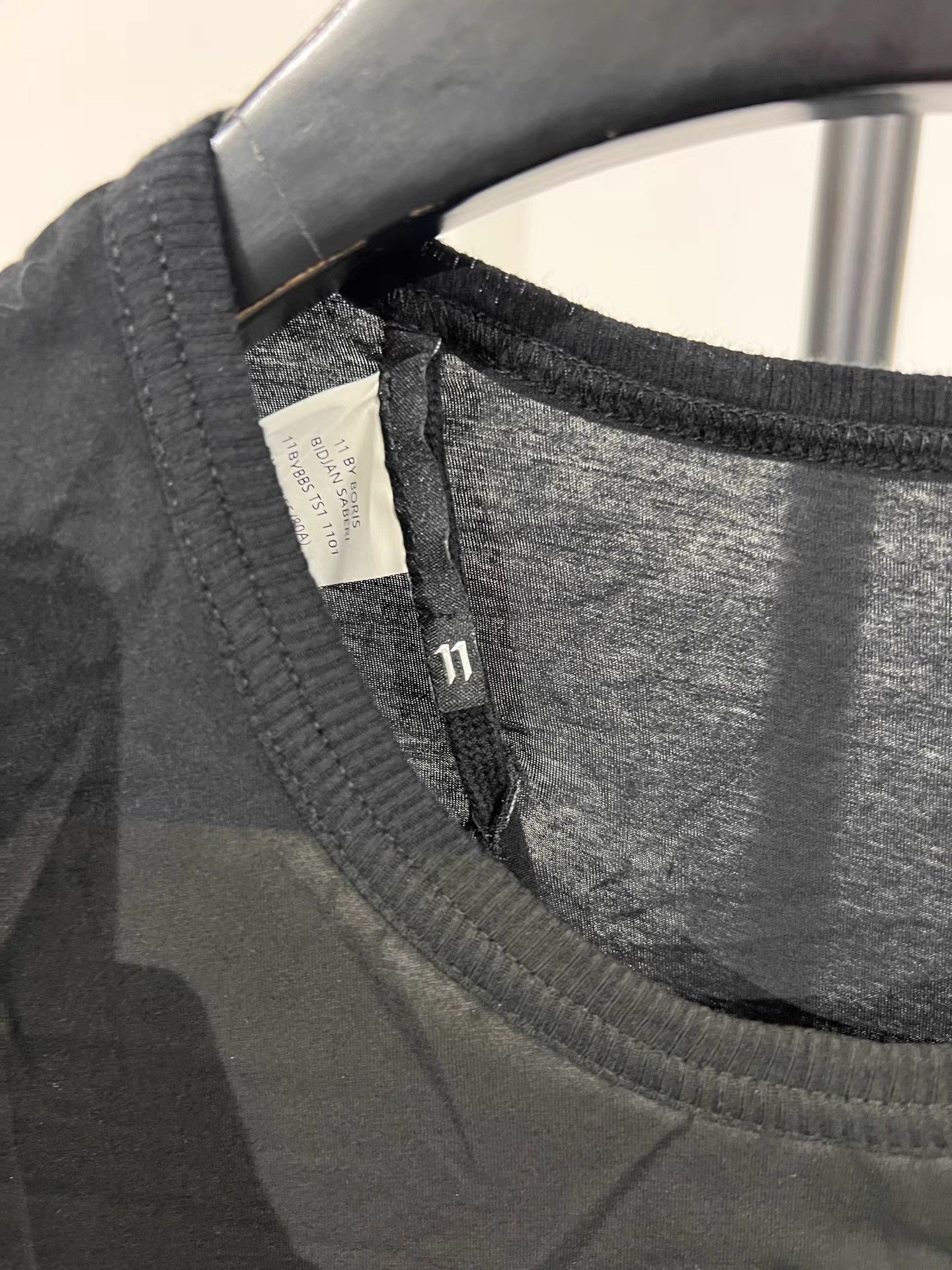 11 By Boris Bidjan Saberi 11by BBS TS1 Minimal T-Shirt K35 Size US XXS / EU 40 - 3 Thumbnail