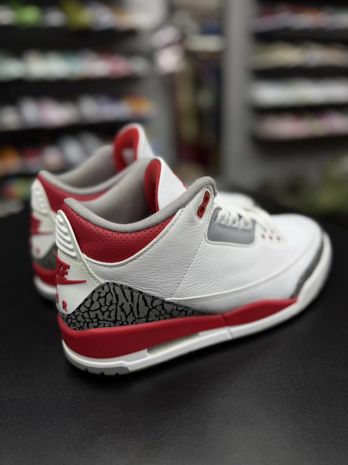 Jordan Brand Nike Air Jordan 3 Retro Fire Red Size 8.5 DN3707-160 OG Size US 8.5 / EU 41-42 - 2 Thumbnail
